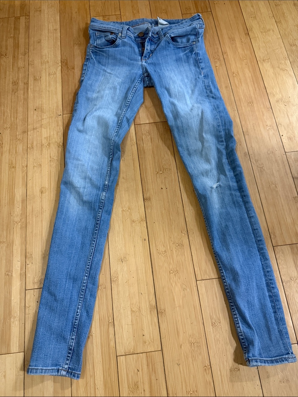 H&M Medium Blue Denim Waistband Jeans